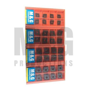High Density Carbide Cutting Inserts Standard CVD Double Coating