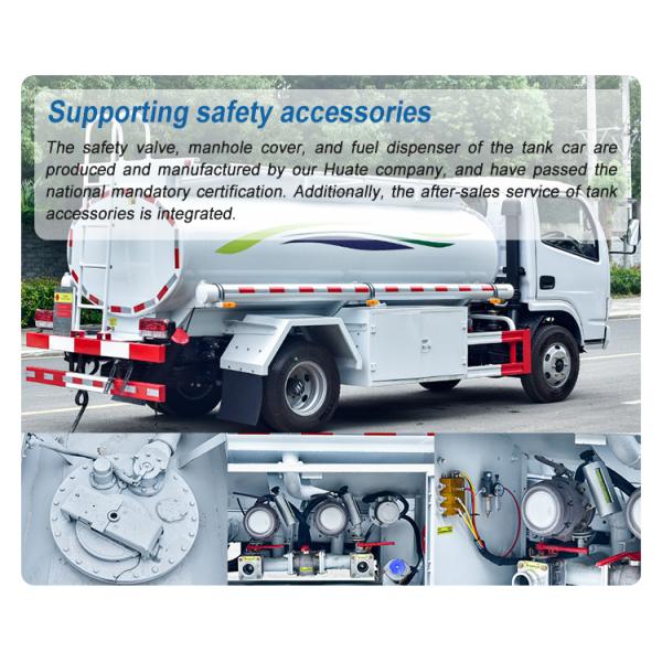 Custom Small Size Capacity 3000L Fuel Tank Truck Vehicle Oil Storage Tank Truck