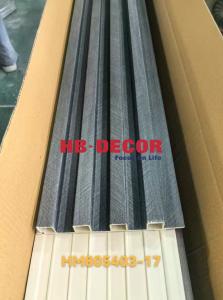 Buy cheap 20mm Thickness Waterproof 3D WPC Wall Panel For FSC LEED And GREENGUARD Certified Buildings product