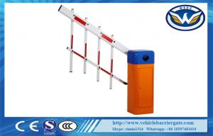 Buy cheap Intelligent Fence Expandable Vehicle Barrier Gate 100% Pure Copper Heavy Duty Motor product