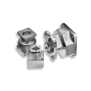 Custom Titanium CNC Machining Parts Aluminum Fabrication Parts Black Anodizing