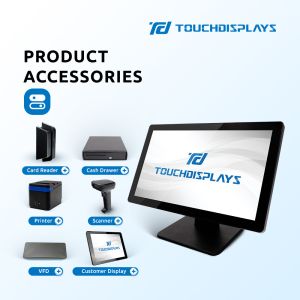 18.5" PCAP Touch Screen Card Reader POS Machine