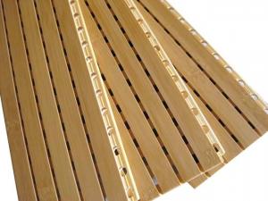 Buy cheap Customized Wooden Grooved Acoustic Panel 3d Diffuser Wall Panels Philippines product