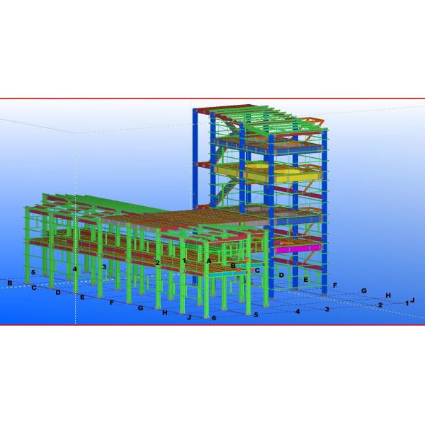 Industrial Workshop Building With Sandwich Panel Customizable Design For Steel Structure Construction