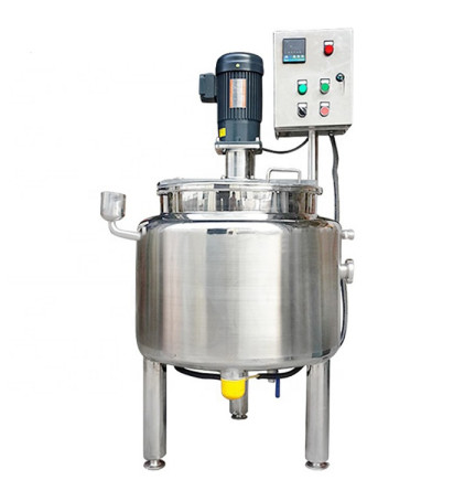 Electric Heating Stainless Mixing Tank Blending Reactor With Agitator 275 Gallon