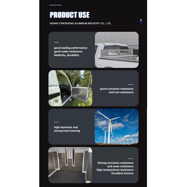 Anti Slip Aluminum Checker Plate Sheet Manufacturer 5052 Aluminium Diamond Plate