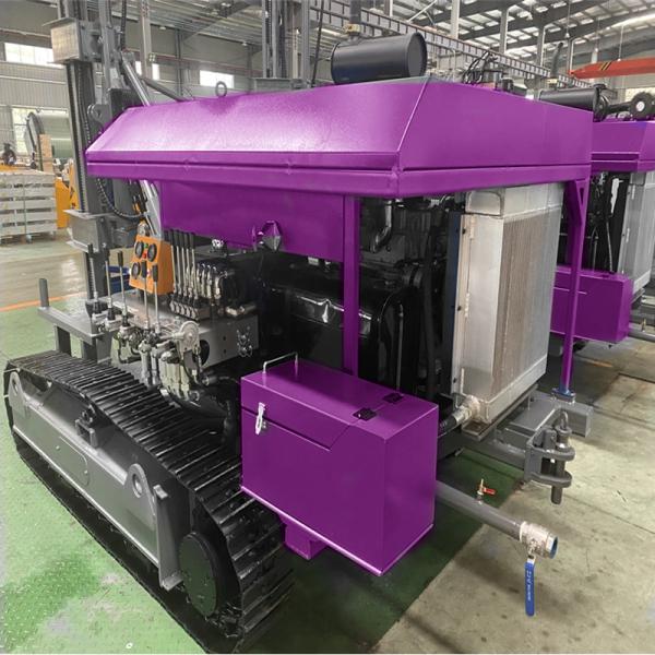 Crawler Drilling Rig Lifting Force 25KN Hydraulic DTH Drilling Rig Mining Down The Hole Drilling Machine