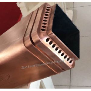 China 100x100mm CuCrZr Copper Mould Tube Continuous Casting Machine Parts on sale