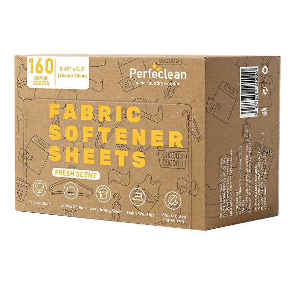 Customizable Fabric Softener Dryer Sheets Sustainable Water Soluble