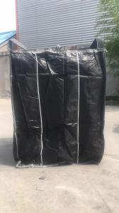 Buy cheap Customized PP Woven Black Carbon Bulk Bag Carbon Black Containers product
