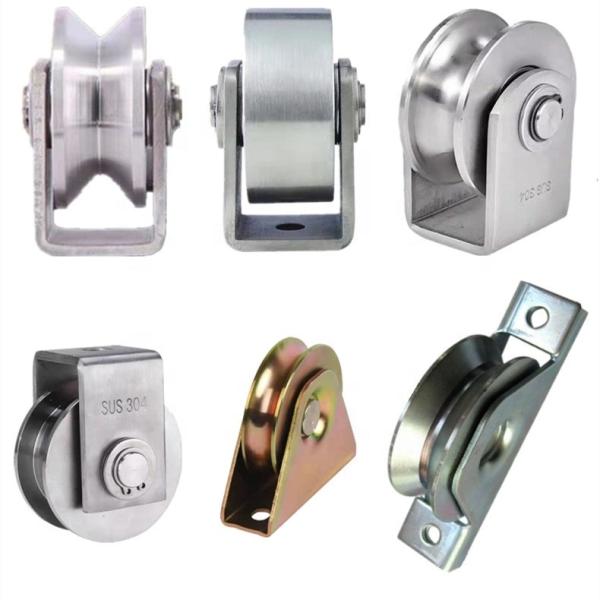 Stainless Steel Grooved Wheel for Heavy Rail Sliding Gates Heavy Duty and Long Lasting