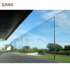 Buy cheap Aluminum Glass Balustrade U Channel System Swimming Pool Handrail Railing Clamp Spigots Frameless product