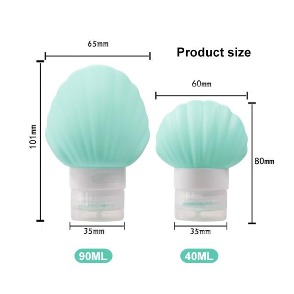Inside Engraving 90ml Food Grade Silicone Squeeze Bottle
