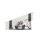 Low Noise Double Shaft Vibrating Screen With Solid Construction