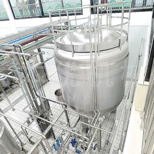 Buy cheap 1000 - 100000LPH Ultra High Temperature UHT Milk Processing Line With Aseptic Package product