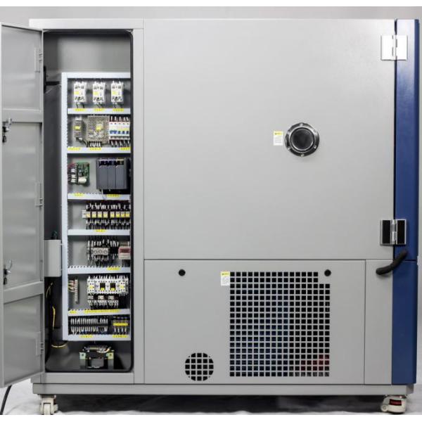 220V/380V 50Hz Climatic Test Chamber 3-15°C/Min Ramp Rate With Full View Window And Cable Port