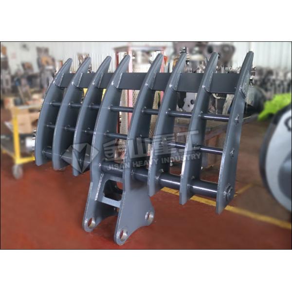 Sand Clearing Excavator Root Rake Material Handling For Hyundai R210 R220