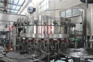 Buy cheap 2000 - 6000BPH Carbonated Drink Filling Machine Counter Pressure Soda Bottling Equipment product