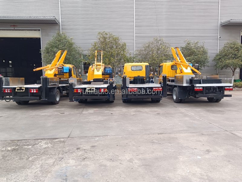 Dongfeng 4x2 Insulated Aerial Work Platform (AWP) | Dielectric MEWP for Live Line Maintenance & Power Utility | CE/ISO Certified
