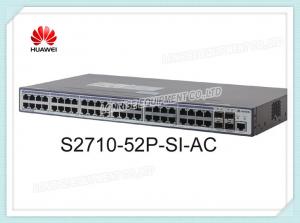 Buy cheap S2710-52P-SI-AC Huawei S2700 Series Switch 48 X 10/100 Ports 4 Gig SFP AC 110 / 220V product