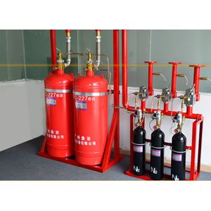 Upright 200L 2.5Mpa Automatic Fire Extinguisher System