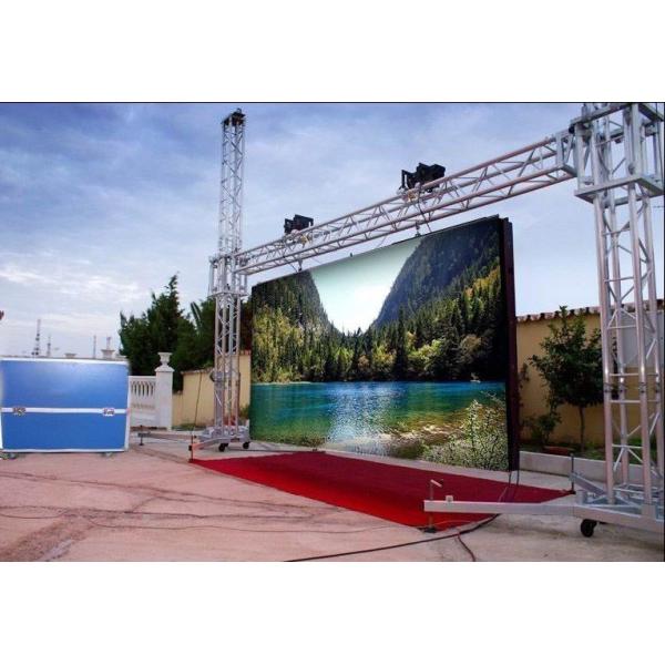 Wide Viewing Angle Outdoor Led Display Board P3.91 P4.81 P5.95 P6.25 500x500 Stage Rental