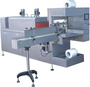 Buy cheap Sleeve Type Shrink Wrap Machine For Shrinking Packaging Cans / Bottles product