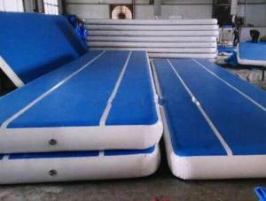 Buy cheap Customized Inflatable Gymnastics Air Mat With Repair Kits Indoor Entertainment Air Track Mat product
