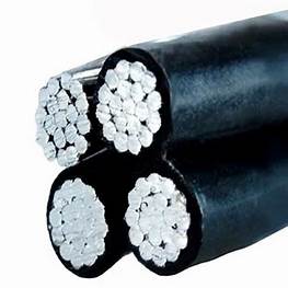 Aluminum Overhead 1 Core ABC Cable Alu Pre Assemble 3x50mm² Low Voltage