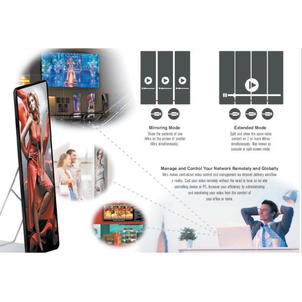 Indoor 1200 Nit SMD2121 P2.5 Mirror Led Poster Screen