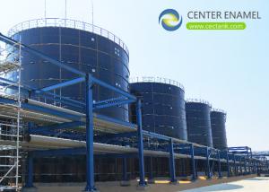 China Liquid Impermeable Bolted Steel Tanks Petrochemical Wastewater Treatment Project on sale