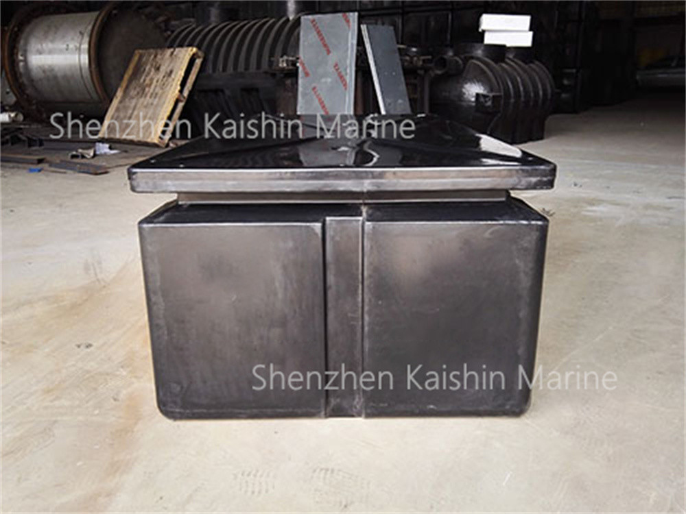 Buy cheap Floating Polyethylene Pontoons black Floater for Yacht Berthing Dock product