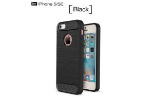 Buy cheap TPU Carbon Fiber Phone Cover Case For Iphone Brushed 5 Colors Available product
