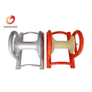 Buy cheap Straight Line Electrical Cable Pulling Rollers With Aluminum Wheel product