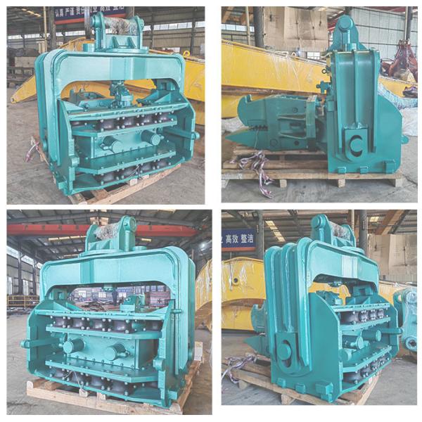 Hitachi Excavator Vibratory Pile Driver Powered By Parker Motor And SKF VA405 Bearings