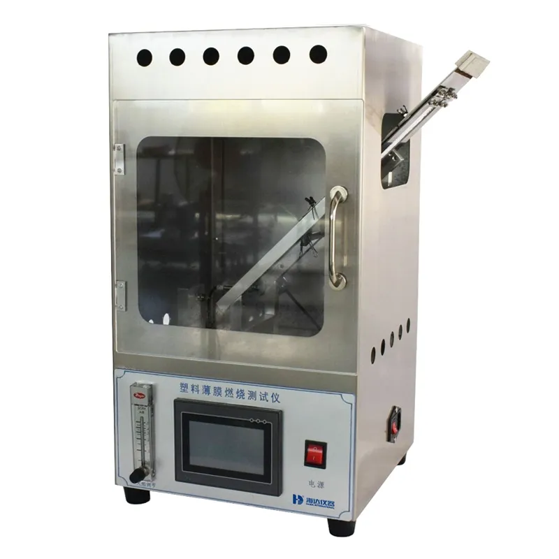 Lab Testing Equipment Plastic Film 45&deg; Flammability Test Machine