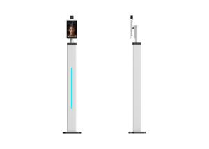China Forehead OEM ODM Face Recognition Thermometer Abnormity Warning on sale