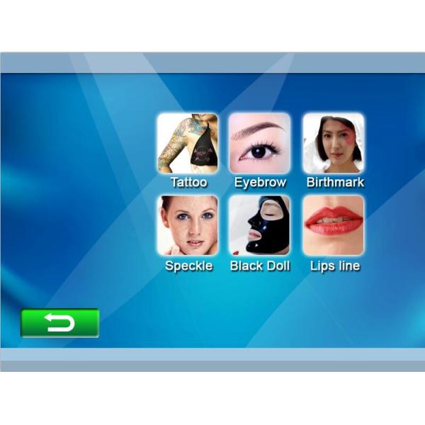 Portable Q Switch ND Yag Laser Machine 1500W With 8.4 Touch Screen