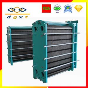Buy cheap Steel Cold Rolling Process Water Cooling Plate Heat Exchanger, Air Conditioning Water Plate Heat Exchanger product