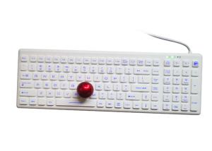 Buy cheap IP68 AMber Illumination Washable Hospital Keyboard Rubber product