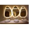 Buy cheap Contemporary Wall Backlit Oval LED Illuminated Bathroom Mirror For Vanities With from wholesalers