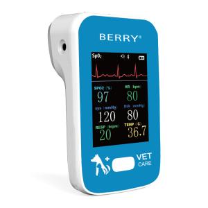 Buy cheap Bluetooth BLE 5.0 Veterinary Patient Monitor Berry Pet Health With Spo2 Parameters 2 Kg Weight product
