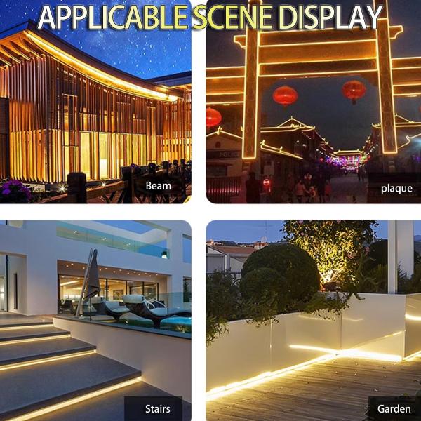 Super Bright LED Light Strip For Home Living Room Ceiling Atmosphere Self-Adhesive Light Strip