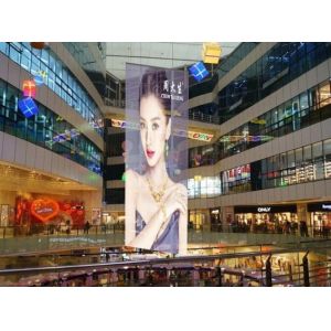 P5.6mm Glass Led Window Display Screen SMD1921