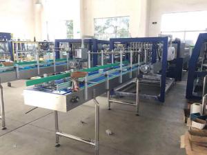 Buy cheap Automatic Plastic Film Heat Shrink Wrapping Machine For PET Water Bottle product