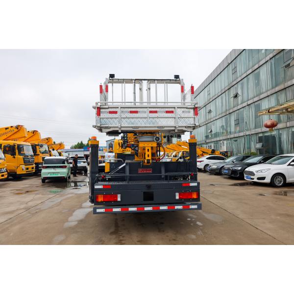 cheap price Jianghuai 40m aerial work vehicle telescopic boom Aerial work lifting equipment with basket