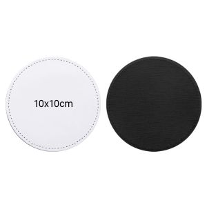 Sublimation Coaster Blanks Round And Square Leather Coasters Custom Print