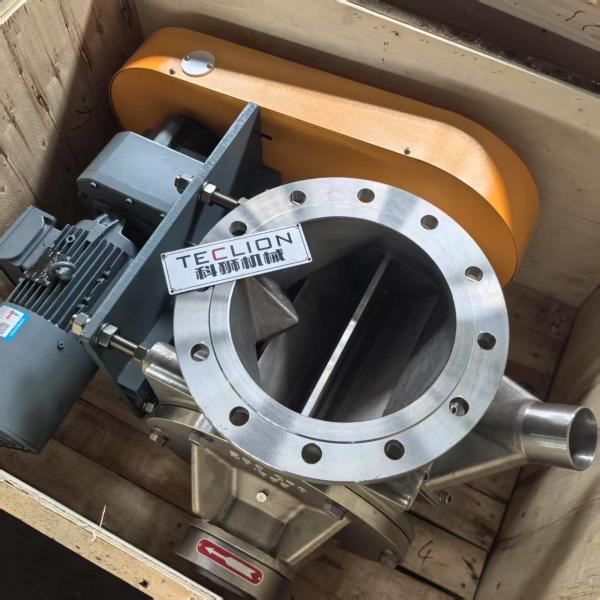 Pneumatic Dilute Phase Conveying 10 T/ h PP Plastic Particle Rotary Airlock Valve