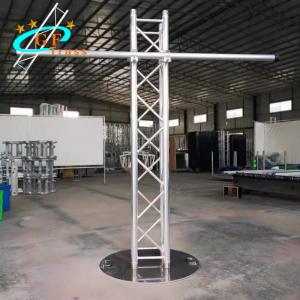 Buy cheap 6.56FT 2 Meter Aluminum Lighting Truss Plasma TV Mount Stand Stage product