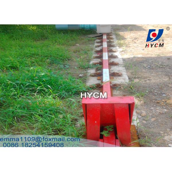 6 Tons Travelling Tower Crane Base With Ballast Type Foundation